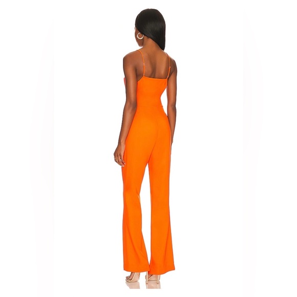 REVOLVE BRAND  LITA by CIARA TIE FRONT JUMPSUIT. NEW - Picture 4 of 9